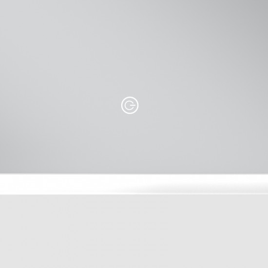 Зеркало Mixxus Premium OLIVARY MR19-80x60-REVERSE (LED Touch, Anti-fog, диммер (3-6,5kK)) (MP6628)