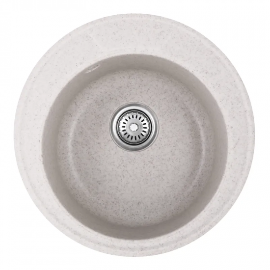 Мийка кухонна Haiba HB8301-G322 Beige 490x180 (HB0974)