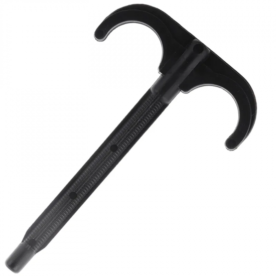 Дюбель-гак подвійний Koer KR.8014, продається пачками по 25 шт (KR2968)