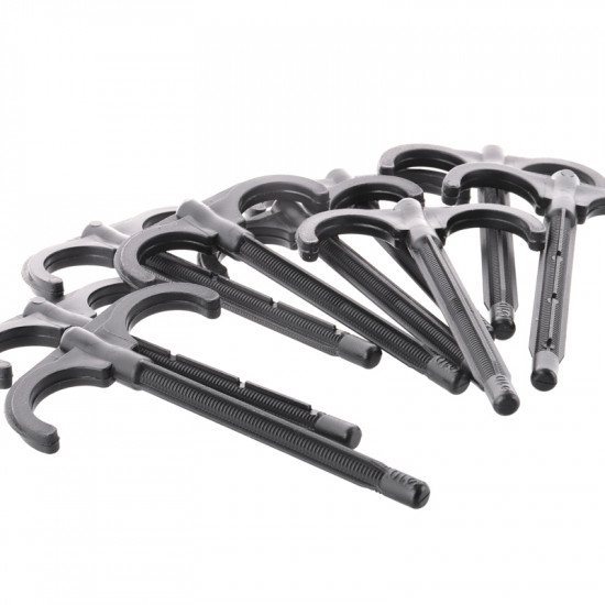 Дюбель-гак подвійний Koer KR.8014, продається пачками по 25 шт (KR2968)