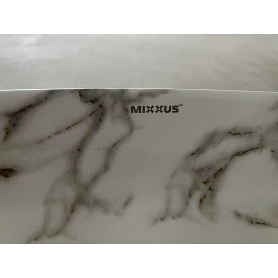 Раковина накладная Mixxus Premium BEVEL-0102 MARBLE 495х370х135mm (MP6519)