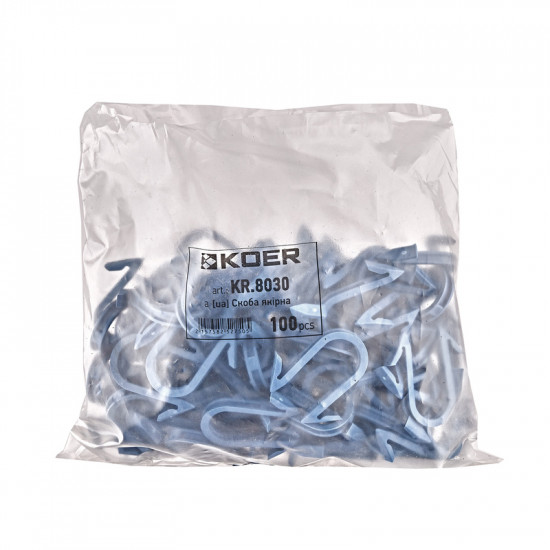 Скоба якірна Koer KR.8030 42 мм (KR5275)