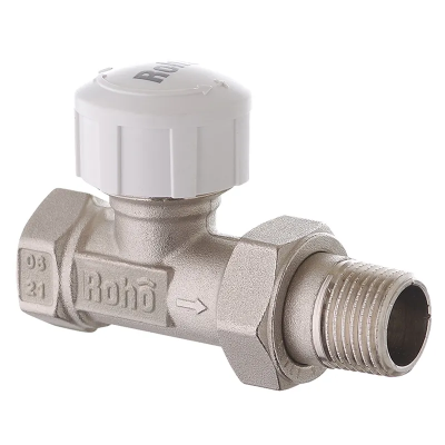 Кран радіаторний термостатичний Roho R5160-050 - 1/2" (М30х1,5) прямий (RO0124) Кран радіаторний термостатичний Roho R5160-050 - 1/2" (М30х1,5) прямий (RO0124)