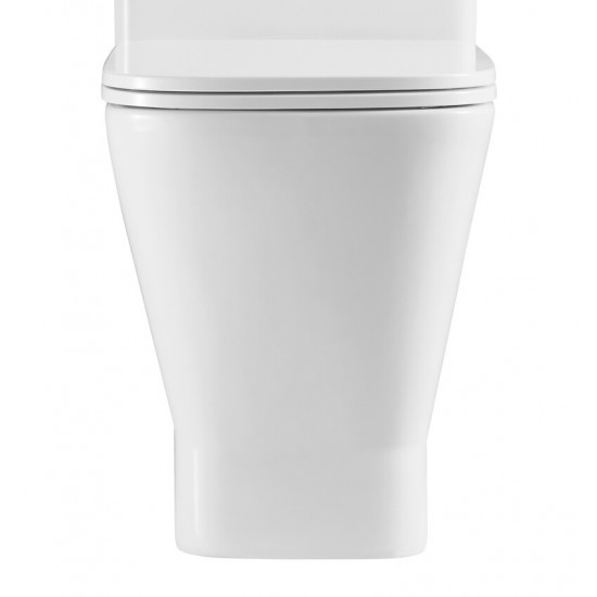 Чаша унітазу-компакту Mixxus Premium Style-0401-T3 Bowl 620х365х805 Tornado 3.0 без сидіння (MI8355