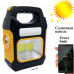 Ліхтар переносний JY-978B-LED+2COB, power bank, Li-Ion акумулятор, сонячна батарея, ЗУ microUSB, Box