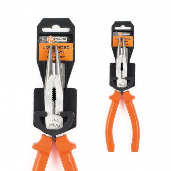 Довгогубці Polax вигнуті CR-V 200 мм (35-026)