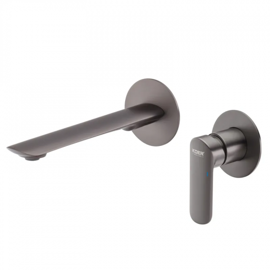 Смеситель для умывальника Koer KB-16028-07 встраиваемый (KR5300)