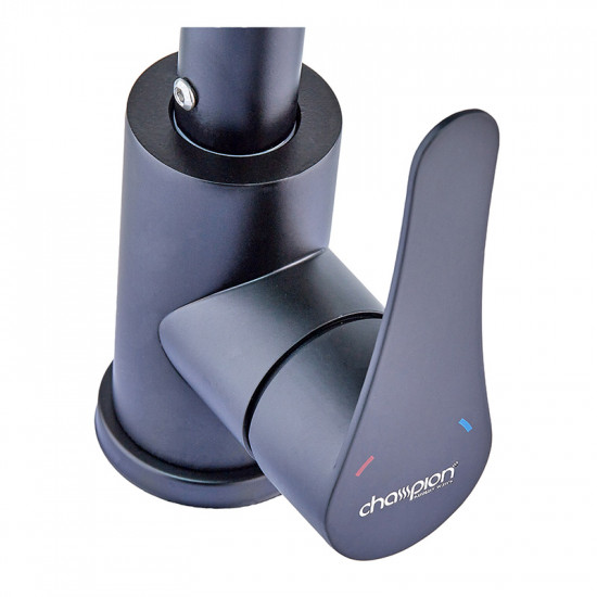 Змішувач для кухні Champion EZA-011 Black (нерж. сталь) (CH6152)