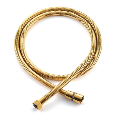 Шланг для душу Koer KB-0801-150-10 (оплетіння нерж. 150 см) (Колір золотий) (KR4806)