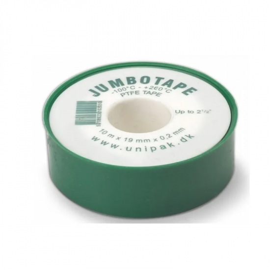Фум стрічка Jumbotape Standard Unipak 10М*0,2мм*19мм (UP0612)