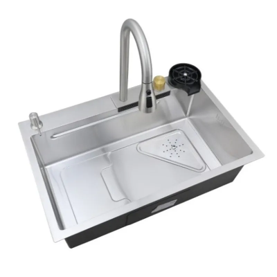 Мойка Mixxus Premium MH7246-SET-01.SUS304 с встроенным смесителем (MX1697)