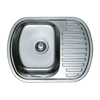 Мойка кухонная HAIBA 63x49 (satin) (HB0552)