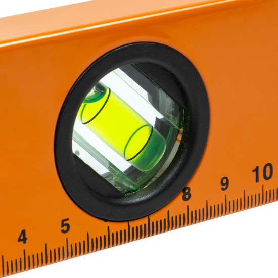 Рівень будівельний алюмінієвий Polax 400 мм 3 капсули (38-050)