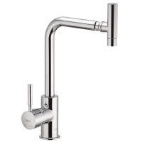 Змішувач для кухні Haiba Hans 025 з поворотним аератором (HB0819) Змішувач для кухні Haiba Hans 025 з поворотним аератором (HB0819)