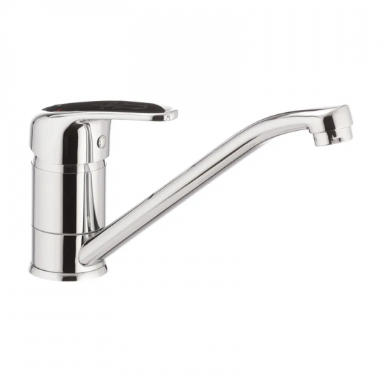 Змішувач для кухні Cron Magic 004 (чорна ручка) (CR0105)