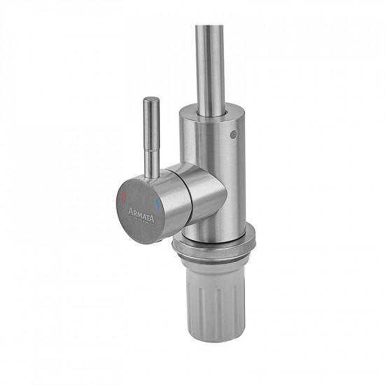 Змішувач для кухні Armata SUS-011 Reflector з рефл. виливом з нерж. сталі  (CH6482)