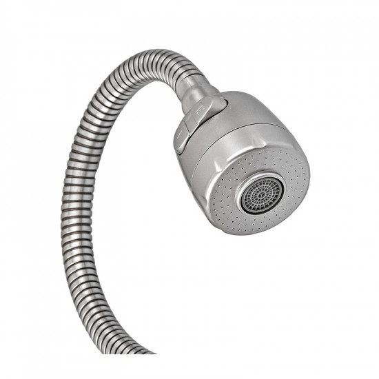 Змішувач для кухні Armata SUS-011 Reflector з рефл. виливом з нерж. сталі  (CH6482)