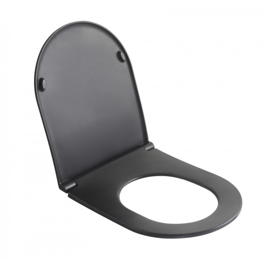 Унітаз підвісний Mixxus Premium ELLIPSE-0309-T1 GRAY 530x360x350mm система змиву TORNADO 1.0 (MP665