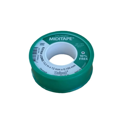 Фум стрічка UNIPAK Miditape 13,2М*0,1mm*12mm (UP0611) Фум стрічка UNIPAK Miditape 13,2М*0,1mm*12mm (UP0611)