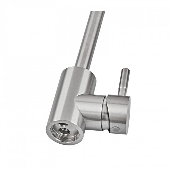 Змішувач для кухні Armata SUS-011-G(N) з нерж. сталі (без підведення)  (CH6487)