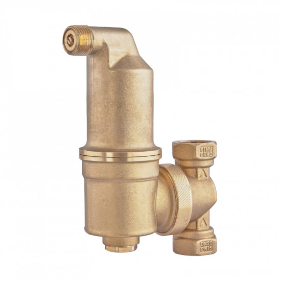 Сепаратор повітря Koer KR.1276-20 - 3/4" універсальний (латунний) (KR5853)