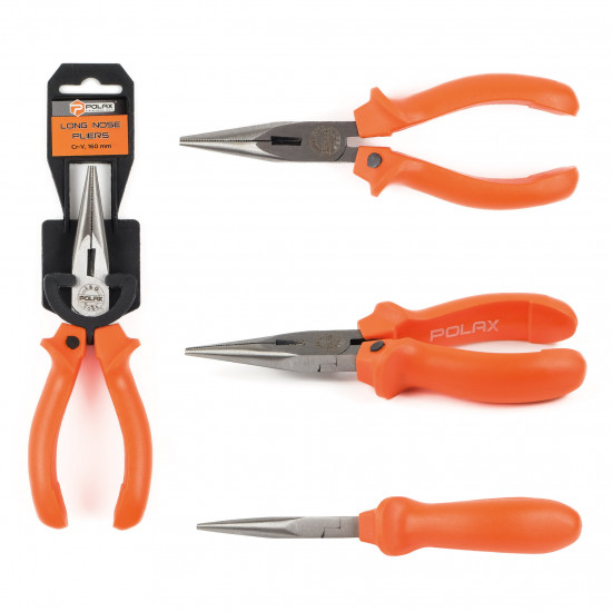 Довгогубці Polax універсальні CR-V 160 мм (35-023)