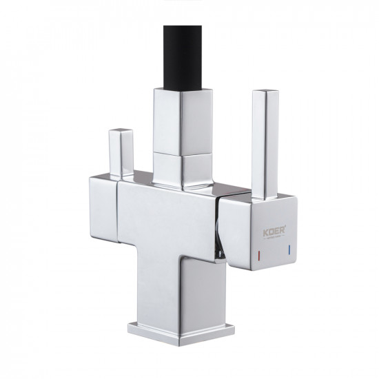 Змішувач для кухні Koer KB-72023-01 з виходом для питної води (KR5008)