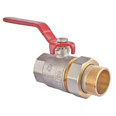 Кран з американкою 1-1/4" ручка ВАЖІЛЬ (Koer KR.229) (KR0150)