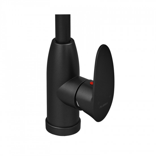 Змішувач для кухні Plamix Cezar-011-B SET Matte black (з підведенням) (PM0668) Змішувач для кухні Plamix Cezar-011-B SET Matte black (з підведенням) (PM0668)