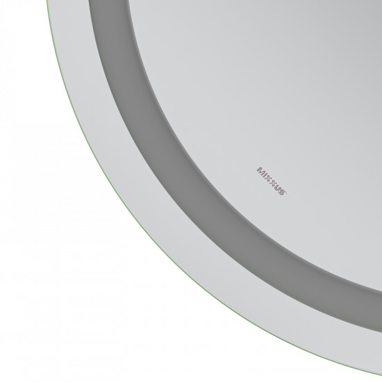 Зеркало Mixxus Premium ELLIPSE MV05-80x70-REVERSE (LED Touch, Anti-fog, диммер (3-6,5kK)) (MP6643)