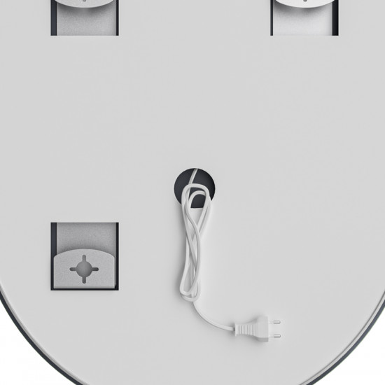 Зеркало Mixxus Premium ELLIPSE MV05-80x70-REVERSE (LED Touch, Anti-fog, диммер (3-6,5kK)) (MP6643)