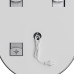 Зеркало Mixxus Premium ELLIPSE MV05-80x70-REVERSE (LED Touch, Anti-fog, диммер (3-6,5kK)) (MP6643)
