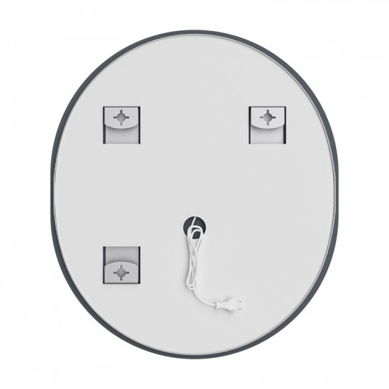 Зеркало Mixxus Premium ELLIPSE MV05-80x70-REVERSE (LED Touch, Anti-fog, диммер (3-6,5kK)) (MP6643)