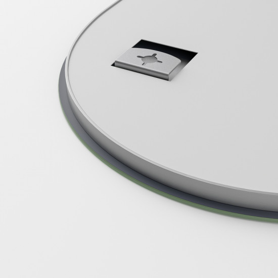 Зеркало Mixxus Premium ELLIPSE MV05-80x70-REVERSE (LED Touch, Anti-fog, диммер (3-6,5kK)) (MP6643)