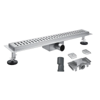 Душевой трап из нержавеющей стали SUS304 Koer FD35-70x800 (KR3280)