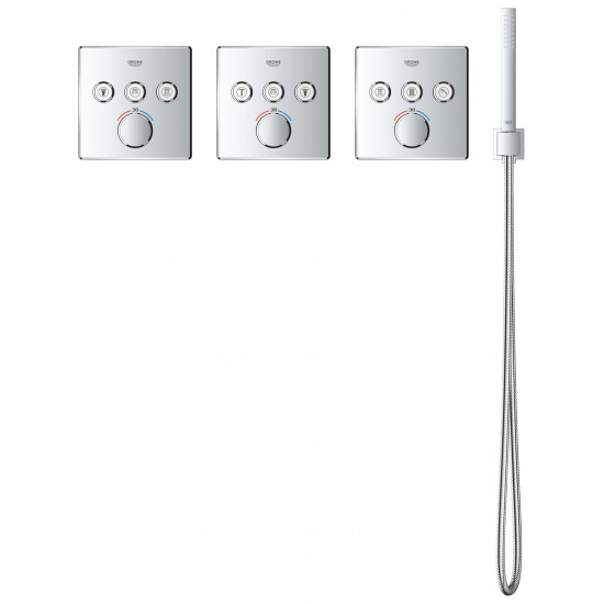 Шлангове підключення з тримачем Grohe Euphoria Cube (26370000)