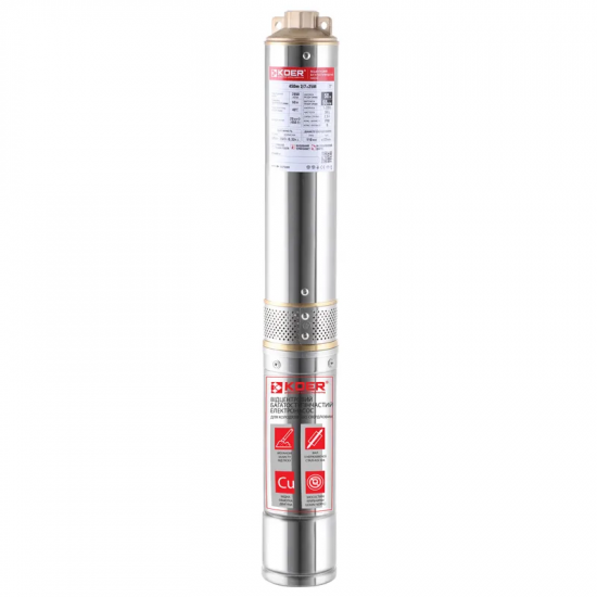 Насос свердловин. центробіж. Koer 4SDM 2/7 + 25M + пульт (KP2633)