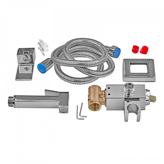 Змішувач для гігієнічного душу Zerix LEB9-123 (з лійкою) (ZX5571)