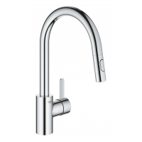 Смеситель для кухни с выдвижным изливом Grohe Eurosmart Cosmopolitan (31481001)