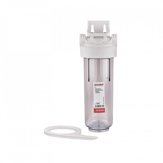 Колба фильтра для холодной воды KOER KV-20-3/4 6 атмосфер 3/4" (KR5637)