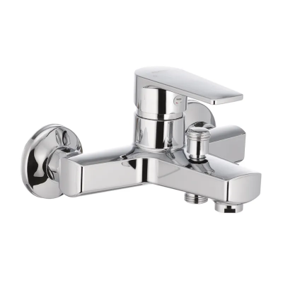 Смеситель для ванной Plamix Oscar-009 (без шланга и лейки) (PM0026)