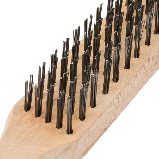 Щітка по металу ручна 5 рядна Polax (27-003)