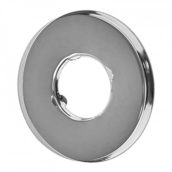 Чашка декоративна Zerix RST-01 Chrome (кругла) з нержавіючої сталі SUS304 (колір хром) (ZX5106)