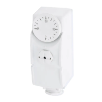 Термостат механический накладной Koer KR.1351 (0…+90*C) (KP2776)