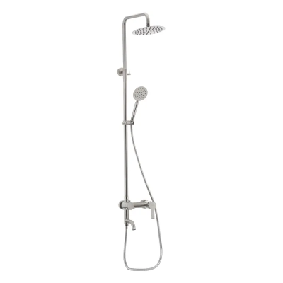 Душевая колонна с смесителем (нерж.сталь) Mixxus NOX-009-J (SS0038)