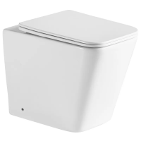 Унитаз напольный безободковый Mixxus Premium QUADRO-0701-R 600х355х410mm, система смыва RIMLESS (MP