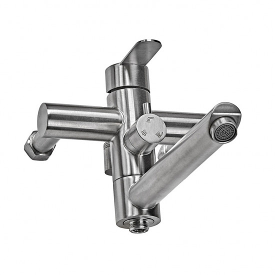 Душевая колонна с смесителем Mixxus DAX-007-J из нержавеющей стали SUS304 (MI6075)