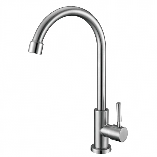 Кран для холодної води Haiba MONO-01.SUS з нержавіючої сталі SUS304 (HB9614)