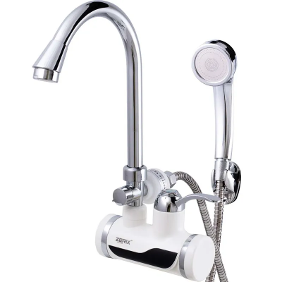 Проточний водонагрівач Zerix ELW08-EW (з індик. темп.) (ZX2788)