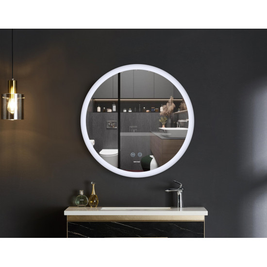 Зеркало Mixxus PLAIN MC11-60 с LED Touch, Anti-fog, диммером, рег. яркости (MI6663)